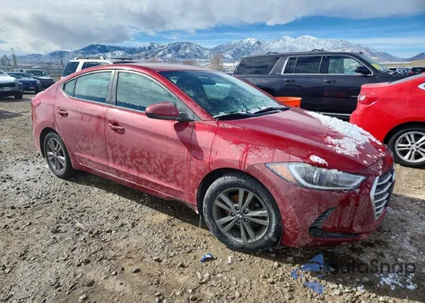 2018 Hyundai Elantra Sel z USA, uszkodzony, nr VIN 5NPD84LF8JH231654